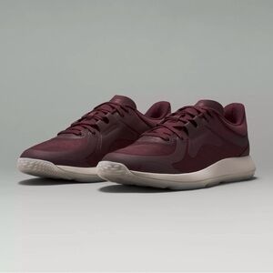 Lululemon- Strongfeel Burgundy Athletic Trainers. Size 8